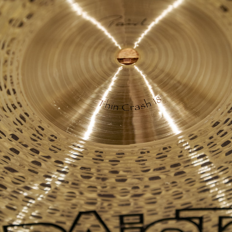 Paiste Signature Traditionals 18" Thin Crash - Used