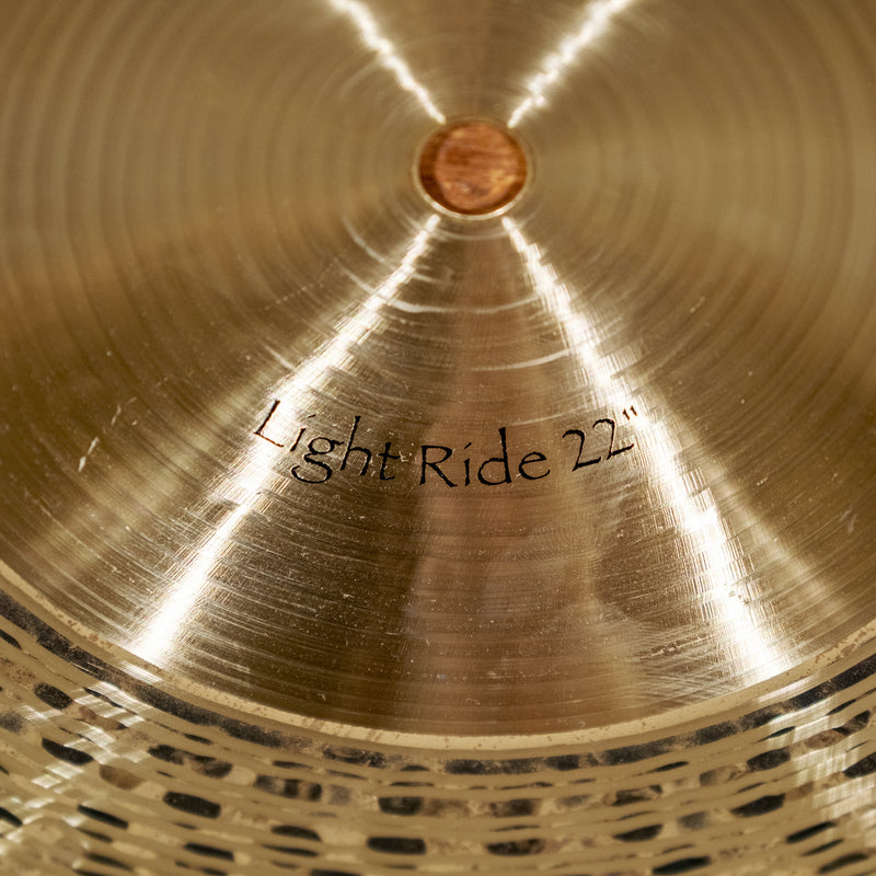 Paiste Signature Traditionals 22" Thin Ride - Used