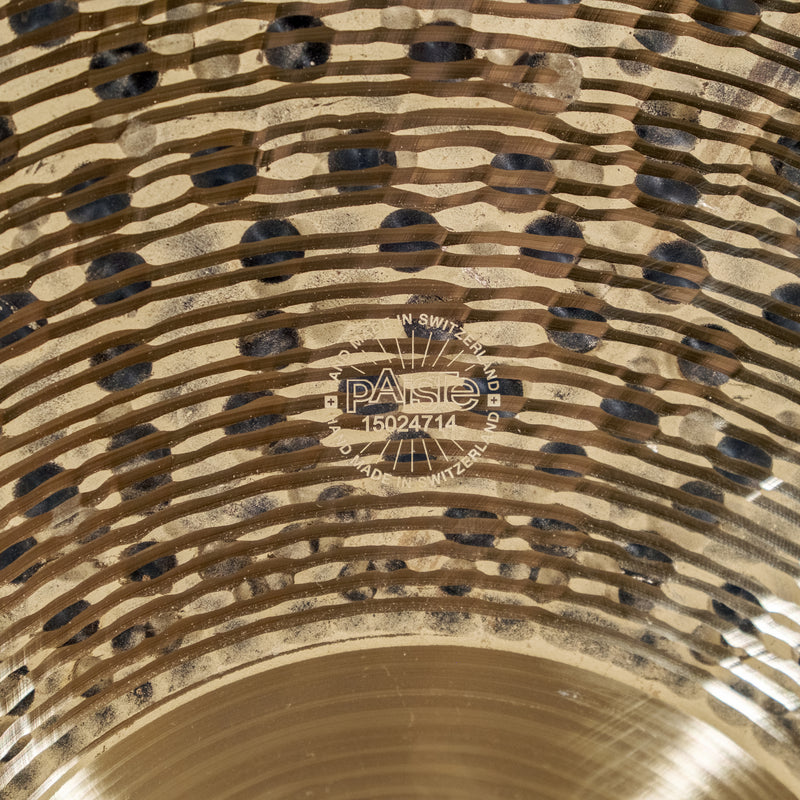Paiste Signature Traditionals 22" Thin Ride - Used