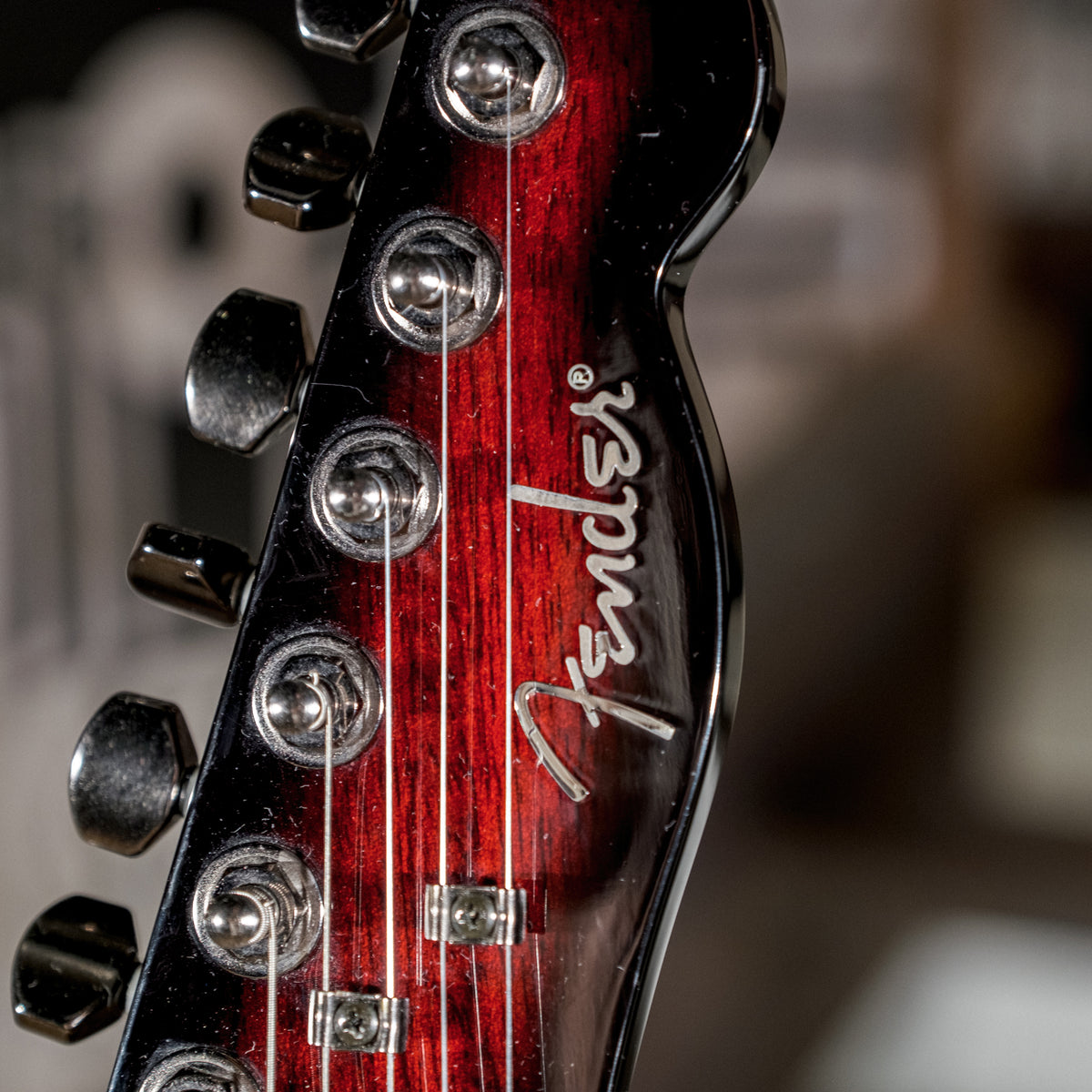 Fender Custom Telecaster FMT HH, Black Cherry Burst With HSC - Used