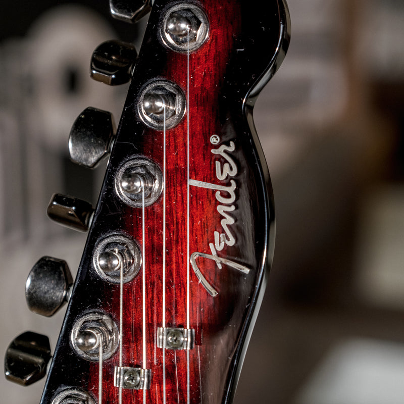 Fender Custom Telecaster FMT HH, Black Cherry Burst With HSC - Used