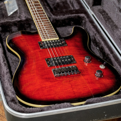 Fender Custom Telecaster FMT HH, Black Cherry Burst With HSC - Used
