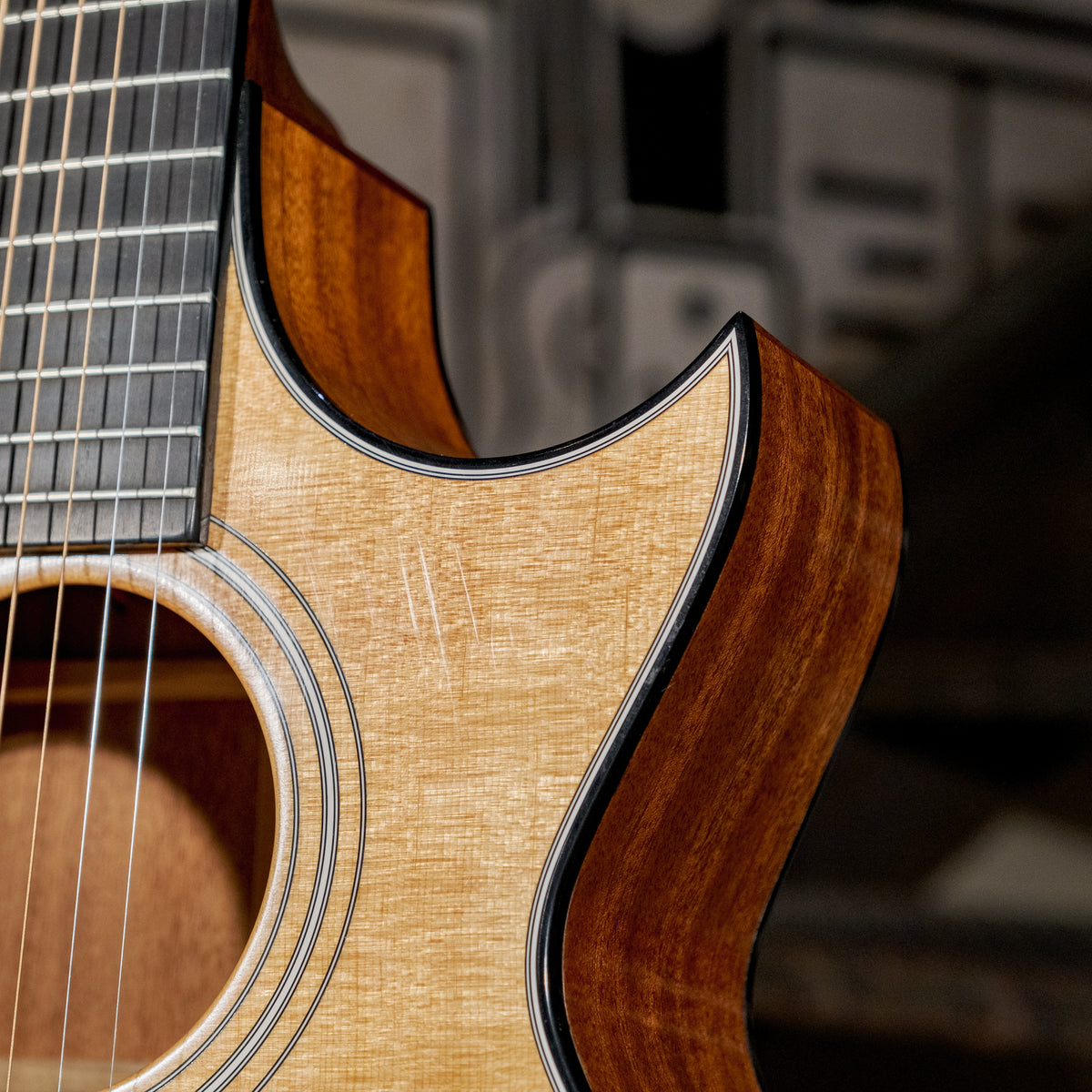 Taylor 1992 512C Natural With OHSC - Used