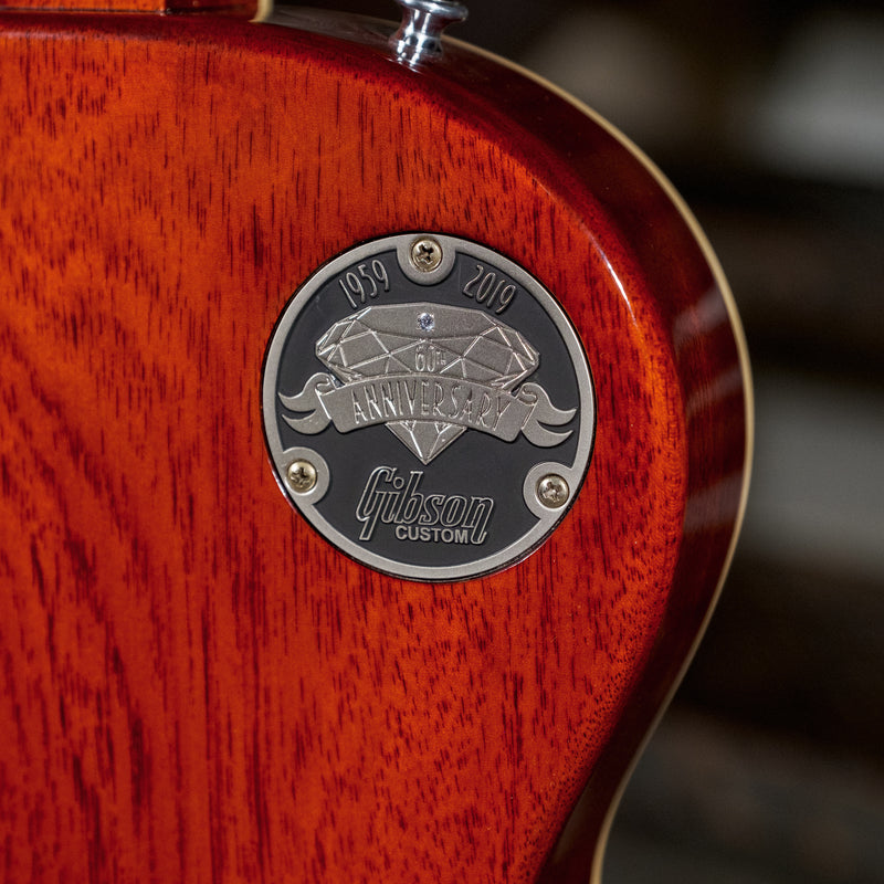 Gibson Custom 2019 60th Anniversary 1959 Les Paul Dark Cherry Burst With OHSC - Used