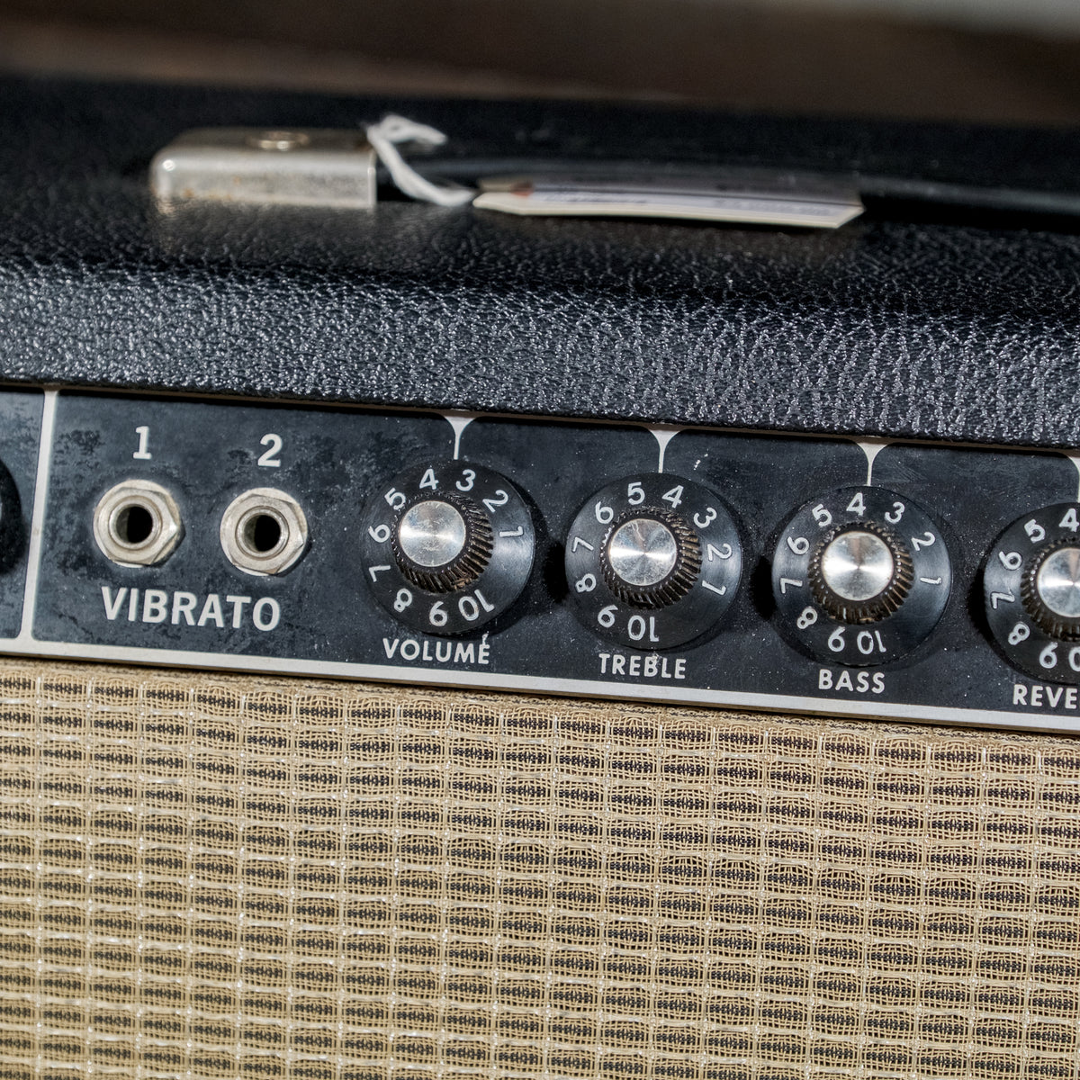 Fender 1966 Deluxe Reverb Combo With Slip Cover And Original Speaker - Used
