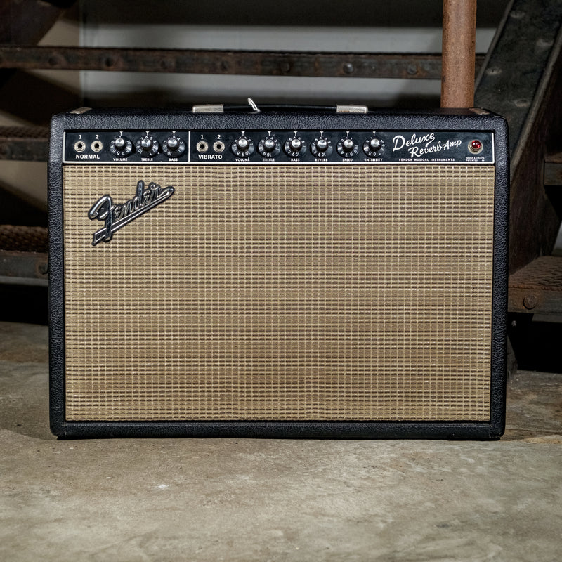 Fender 1966 Deluxe Reverb Combo With Slip Cover And Original Speaker - Used