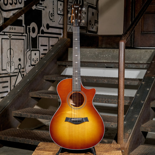 Taylor 312CESBLTD Road Show Tobacco Sunburst With OHSC - Used