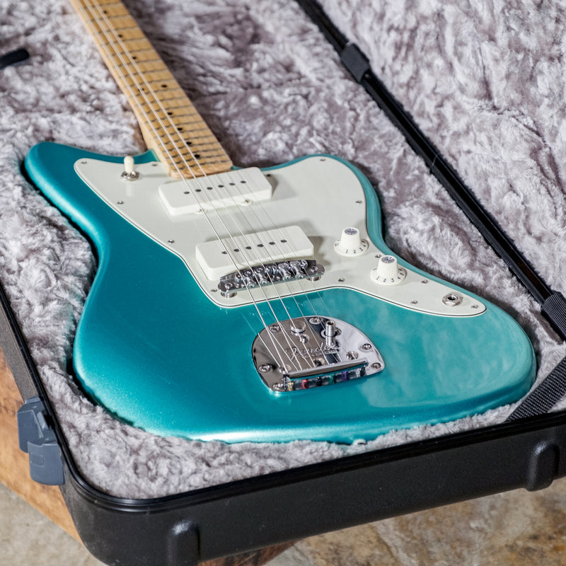 Fender 2017 American Professional Jazzmaster Mystic Seafoam With OHSC - Used