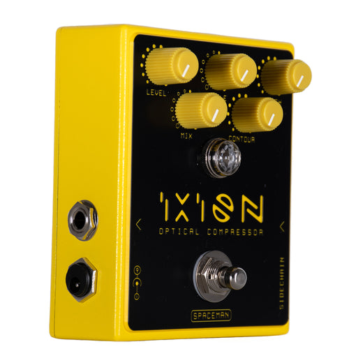 Spaceman Ixion Optical Compressor Effect Pedal, Yellow