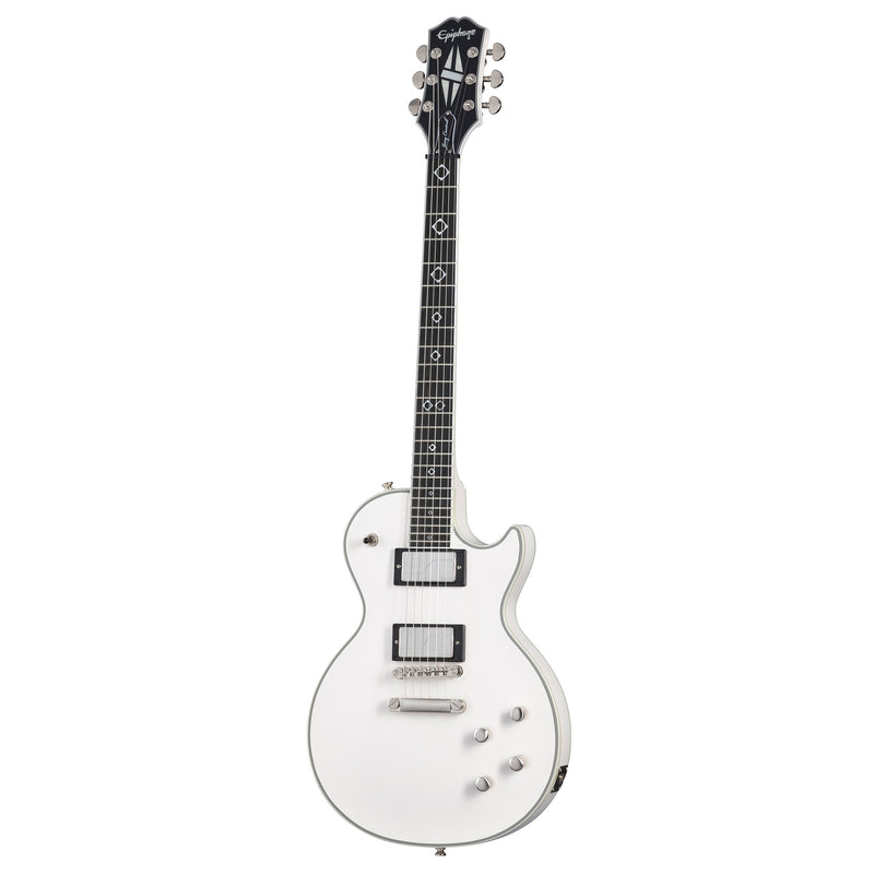 Epiphone Jerry Cantrell Les Paul Custom Prophecy Electric Guitar, Bone White