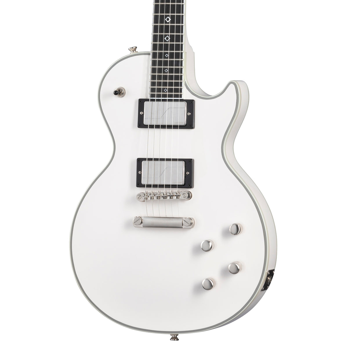 Epiphone Jerry Cantrell Les Paul Custom Prophecy Electric Guitar, Bone White