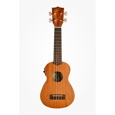 Kala Kase Satin Mahogany Soprano Ukulele With EQ