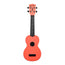 Kala Waterman Soprano Ukulele - Matte Tomato Red