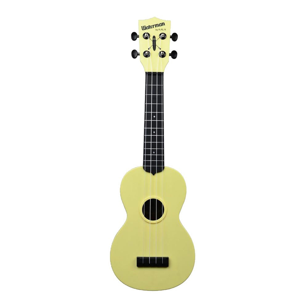 Kala Waterman Soprano Ukulele - Matte Pale Yellow