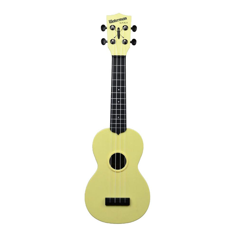Kala Waterman Soprano Ukulele - Matte Pale Yellow