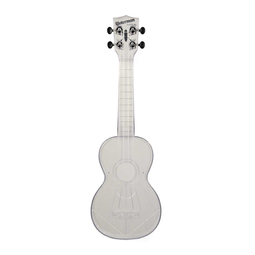 Kala Waterman Soprano Ukulele - All Transparent