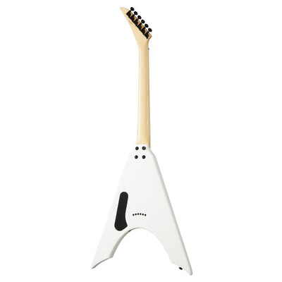 Kramer Nite-V Plus, String-Through, Alpine White Electric Guitar