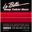 La Bella .049-.128 Deep Talkin' Bass Extra Long - Stainless Steel Flat Wound Low