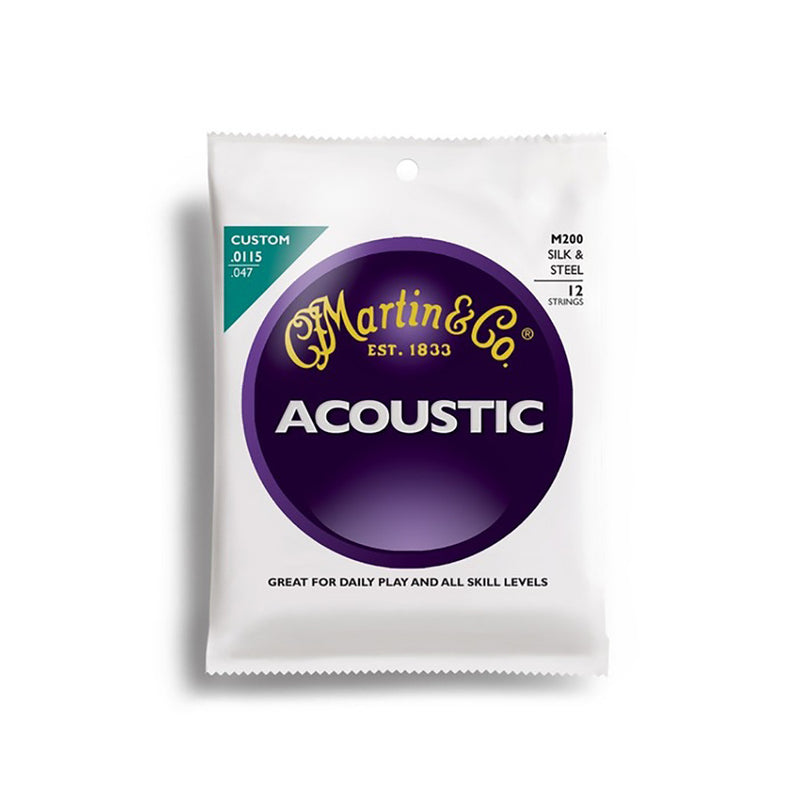 Martin .0115-.047 Silk And Steel 12 String