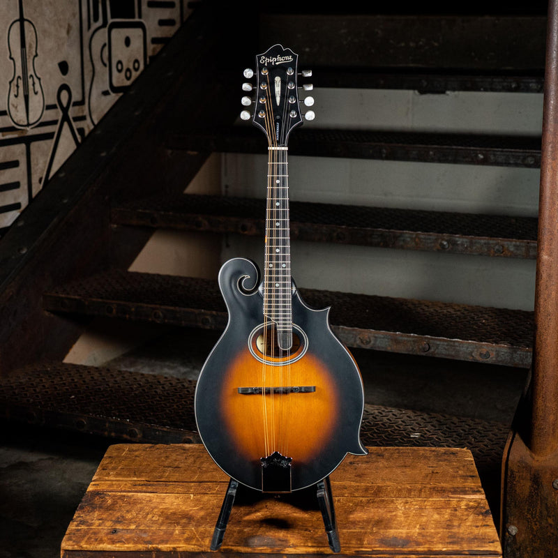 Epiphone Masterbilt MM-40L F-Style Mandolin, Vintage Sunburst - Used