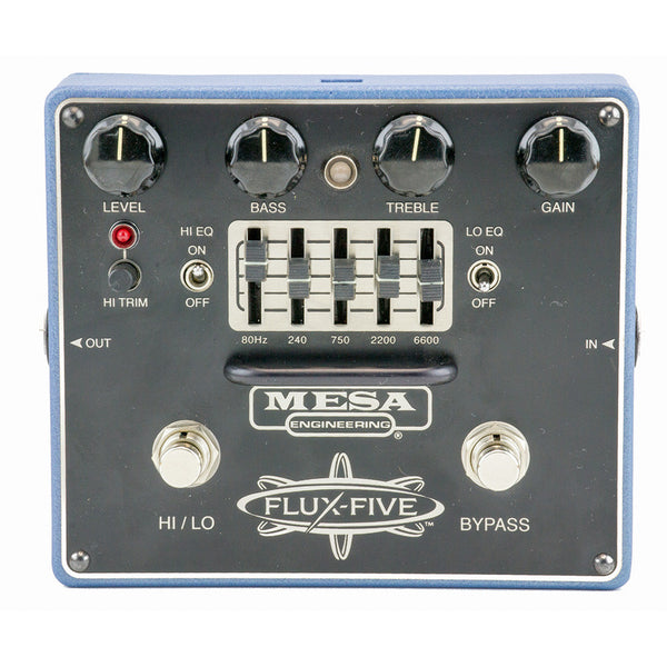 MESA BOOGIE FLUX-FIVE ギターエフェクター Review: Mesa/Boogie Five-Band Graphic, Flux-Five and