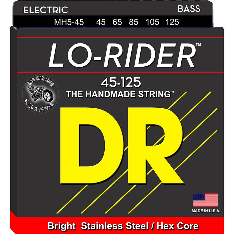 DR LO-Rider 5 String Bass Set