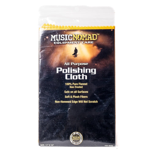 MusicNomad Flannel Polishing Cloth
