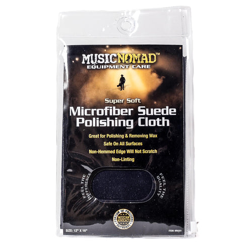 MusicNomad Microfiber Suede Polishing Cloth