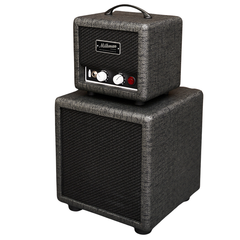 Milkman Sound 5-Watt Mini Stack Guitar Amplifier Head and Cabinet in Blackened Tuna