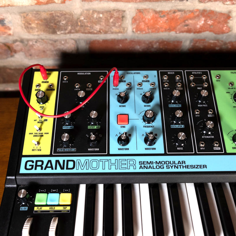 Moog Grandmother Semi Modular Analog Synthesizer - Used