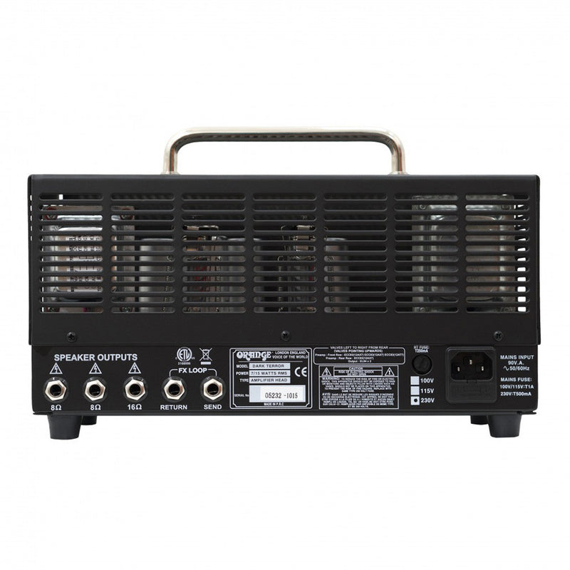 Orange DA15H Dark Terror 15Watt Class A With FX Loop