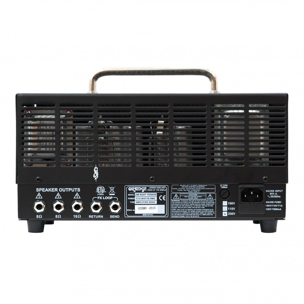 Orange TT15JR Jim Root Terror 15W Tube Head