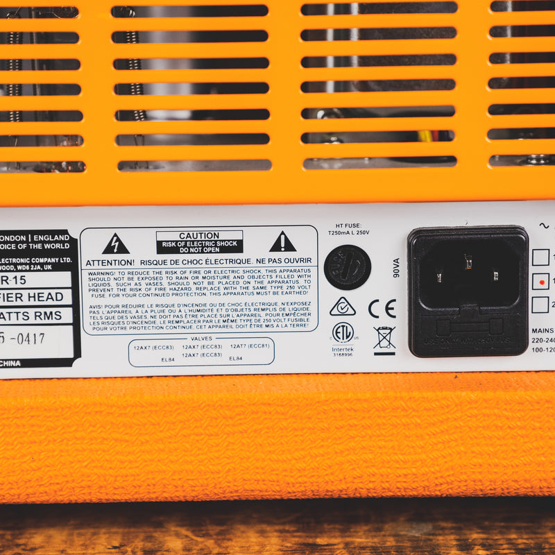 Orange 2017 OR-15 - Used