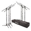 On-Stage 6-Pack Euroboom Mic Stands W/ Bag