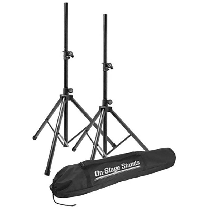 On Stage SSP7900 Aluminum Speaker Stand Package
