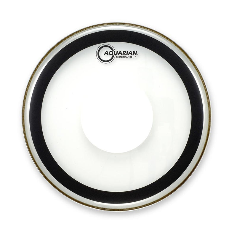 Aquarian 10" Performance 2 Clear With Power Dot