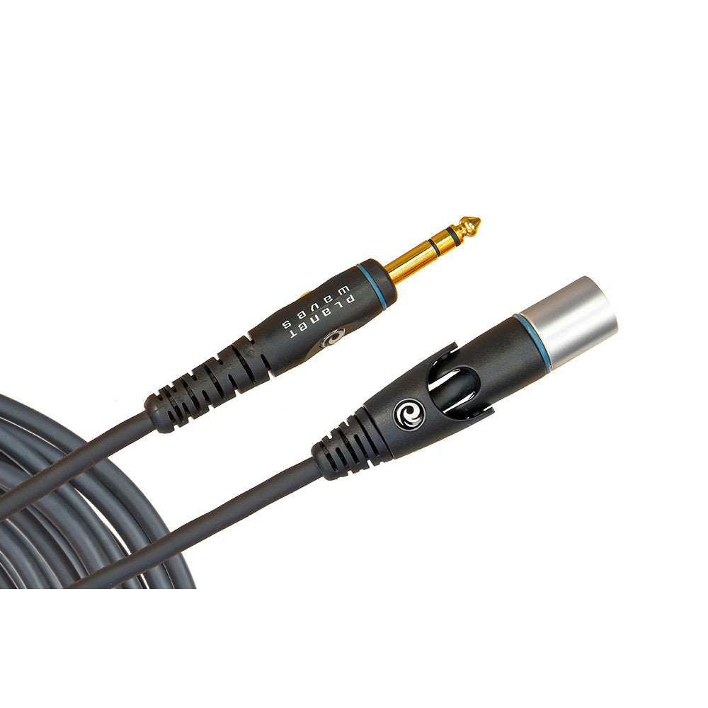 D'Addario 5' XLR Male To 1/4 Inch - Custom Series Microphone Cable