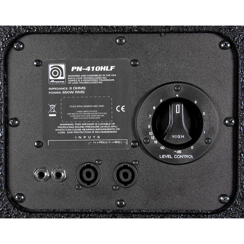 Ampeg 4-10" 850W Pro Neo Cabinet