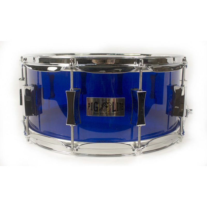 Pork Pie 6.5x14" Pig Lite Acrylic Snare - Dark Blue