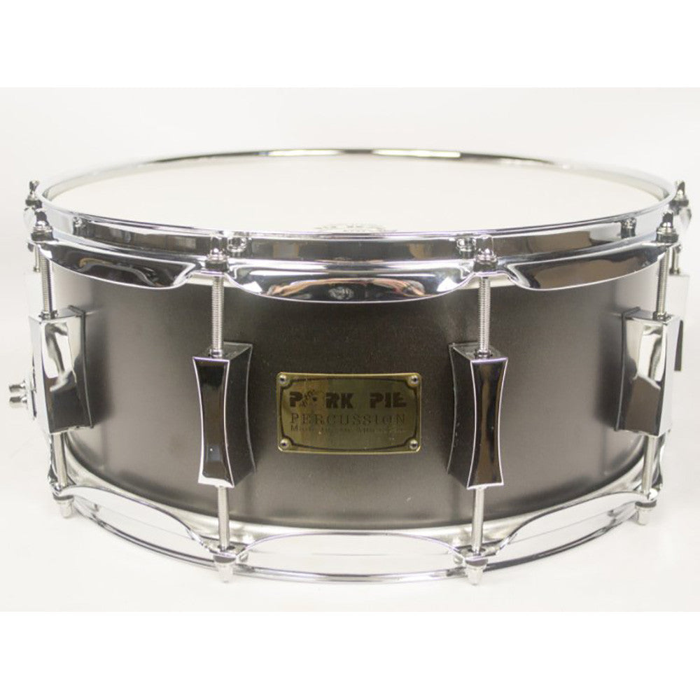 Pork Pie 6x14" Maple Rosewood Snare - Metallic Suede