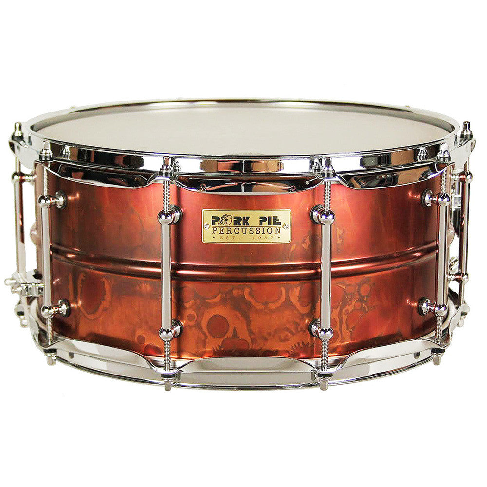 Pork Pie 8x14" Pork Rub Brass Snare