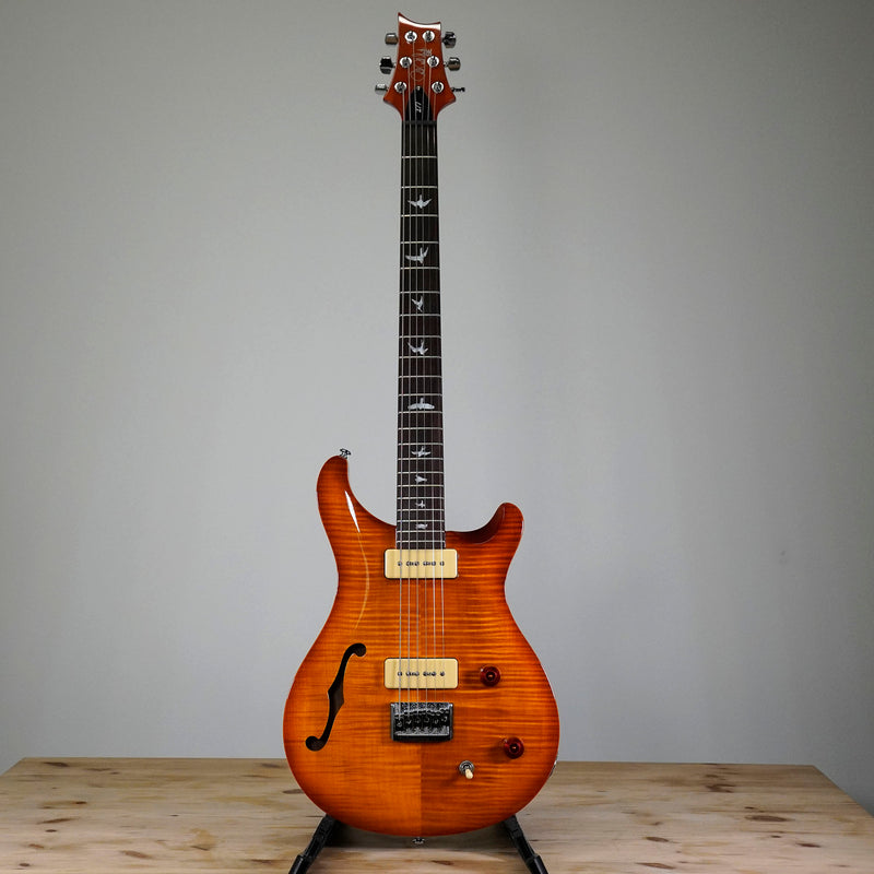 2016 PRS SE 277 Baritone Electric Guitar, Vintage Sunburst With Bag - Used
