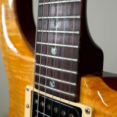 1987 PRS Custom 24 Electric Guitar, Vintage Yellow With OHSC - Used