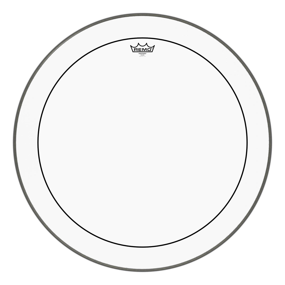 Remo 26" Clear Pinstripe Bass Drum Head