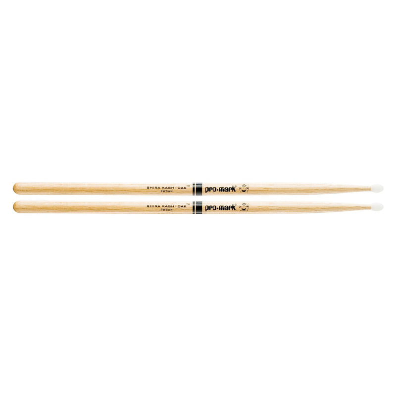 Promark Shira Kashi White Oak 5A Nylon Tip Drumsticks