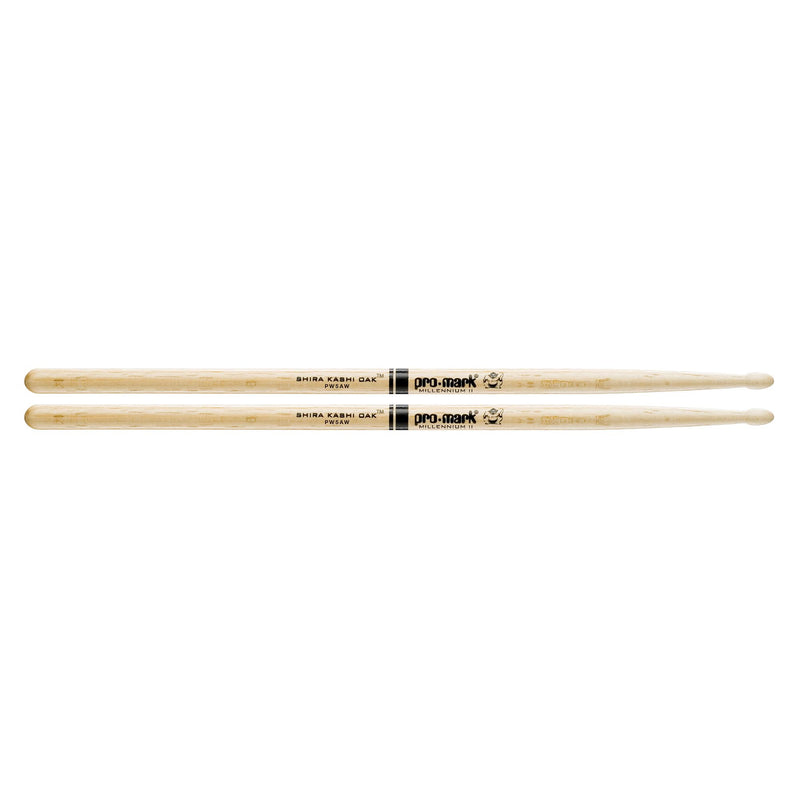 Promark Shira Kashi White Oak 5A Wood Tip Drumsticks