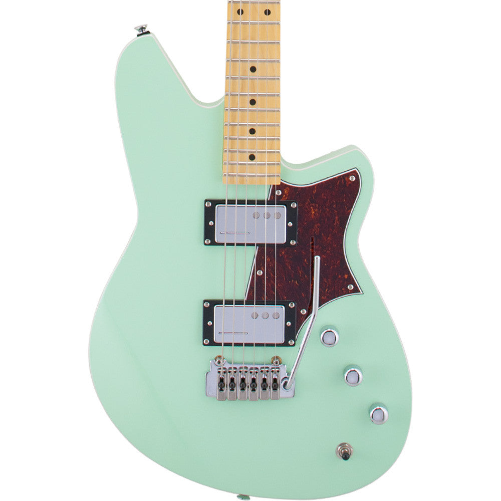 Reverend Descent H90 Baritone Guitar With Wilkinson Tremolo - Oceanside Green