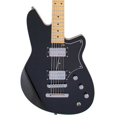 Reverend Descent RA Baritone Electric - Midnight Black