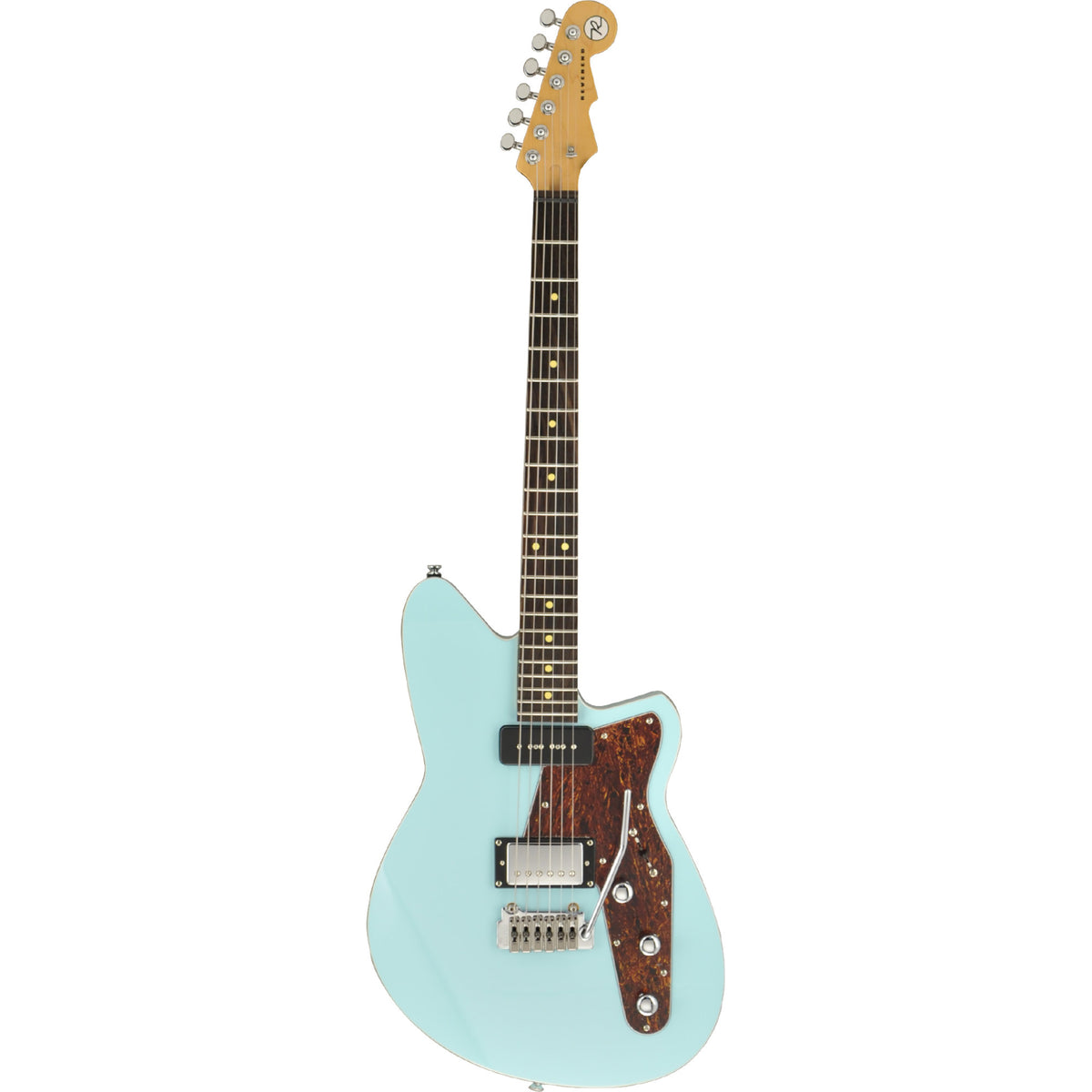 Reverend Double Agent Electric Guitar With Wilkinson Tremolo - Chronic Blue