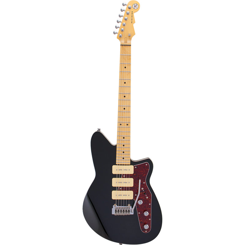 Reverend Jetstream 390 With Wilkinson Tremolo - Midnight Black